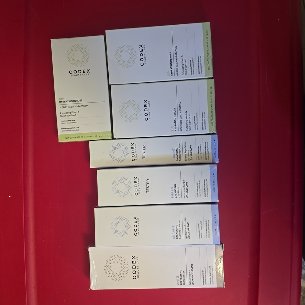 Codex Beauty Labs Bia Antu Cream Mask Cleanser BNIB - Bundle $250 Value